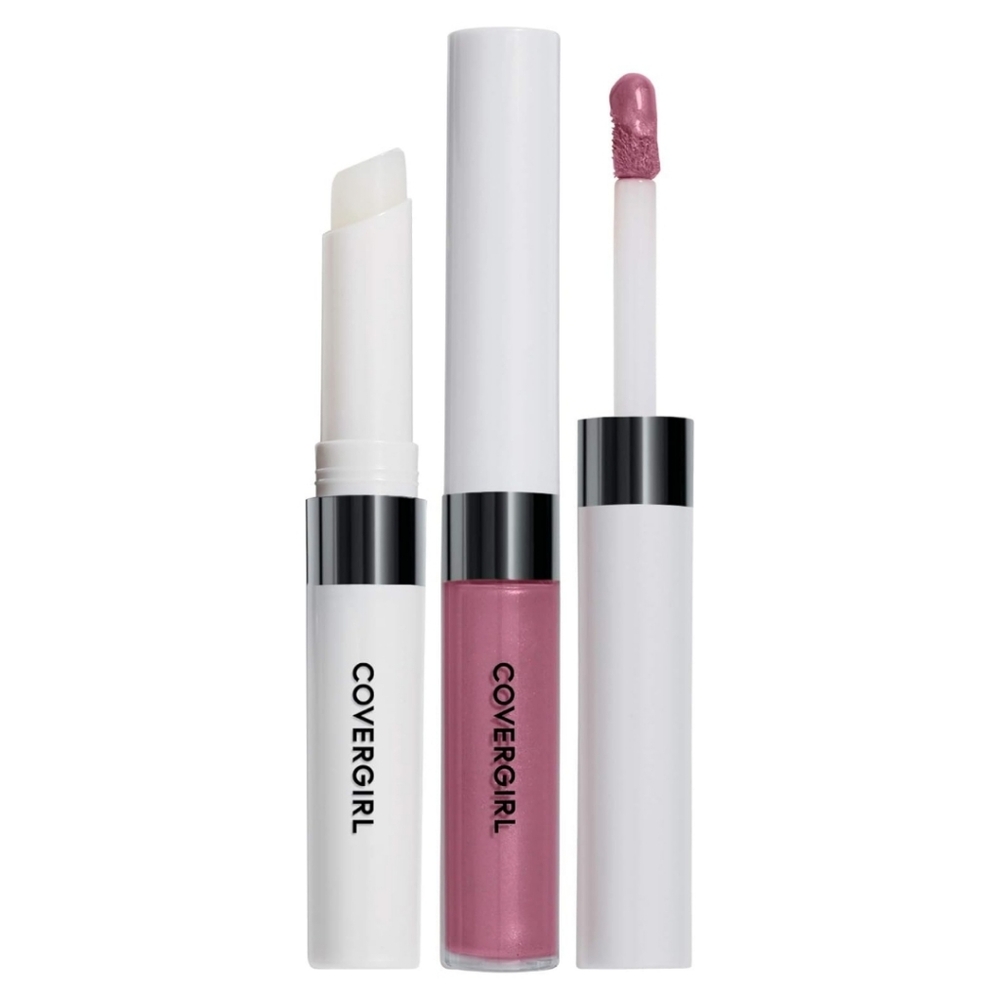 *3/15* NEW Covergirl Outlast Lipcolor 585 Mauve Muse 2 Step Lip Kit 24 Hour Wear